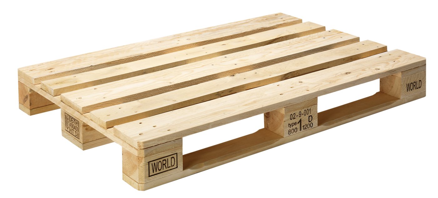 WORLD euro pallet 800 × 1,200 mm, cut out